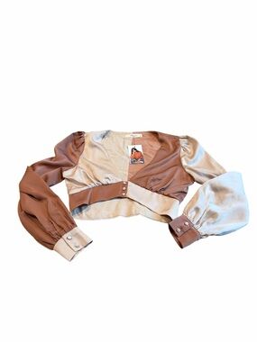 MOLLY GREEN Peyton crop top nwt